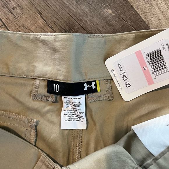 Women's under armour golf shorts size 10 - Picture 9 of 9